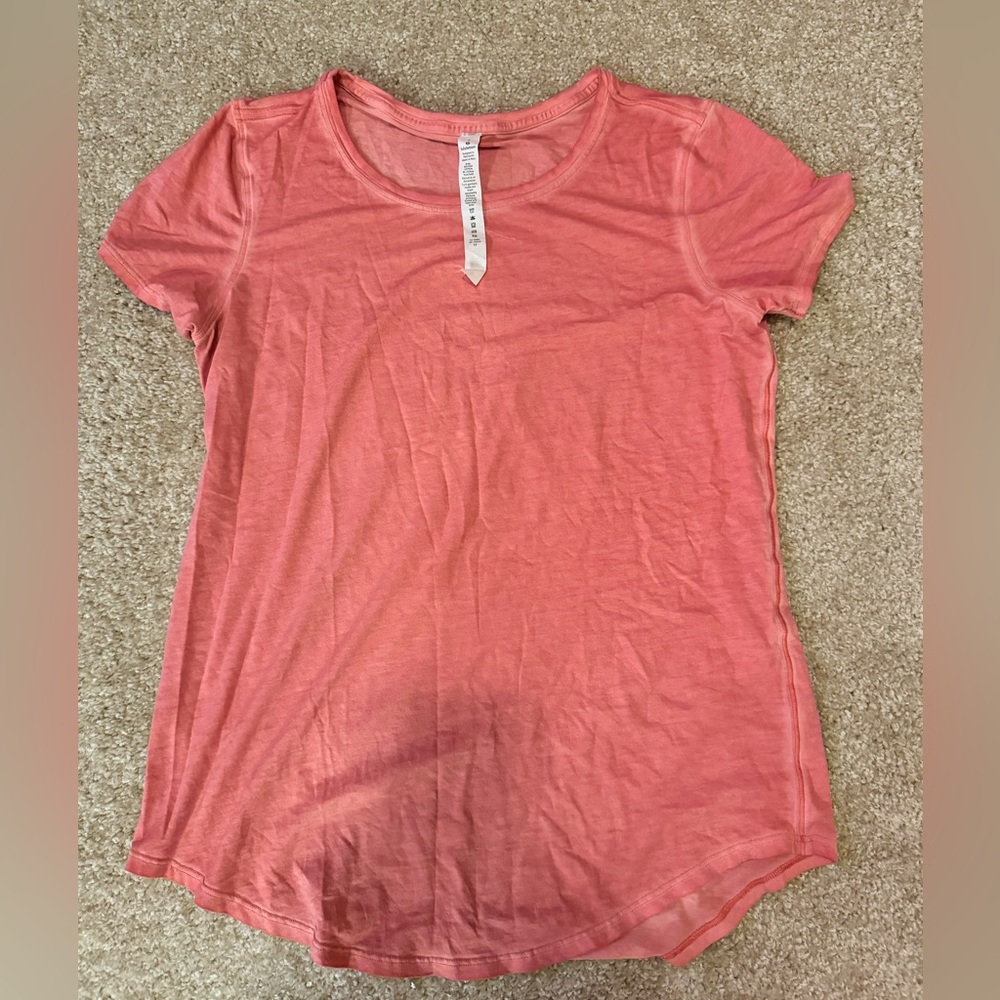 LULULEMON Love Crew *FADE in Rustic Coral